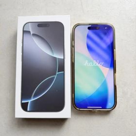 美品 Apple iPhone16 Pro 128GB SIMフリー ホワイト
