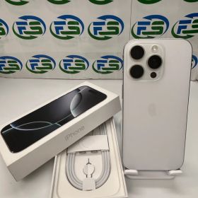 iPhone 16 Pro 256GB ホワイトチタニウム アイフォン Apple アイフォン16プロ SIMフリー 送料無料 バッテリー91％以上 訳あり