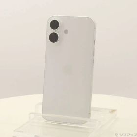ソフマップ 〔中古品〕 iPhone16 128GB ホワイト MYDR3J／A SIMフリー【262】