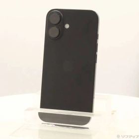 ソフマップ 〔中古品〕 iPhone16 128GB ブラック MYDQ3J／A SIMフリー【305】