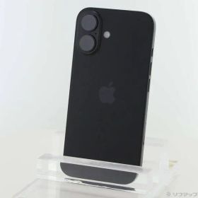 ソフマップ 〔中古品〕 iPhone16 256GB ブラック MYDW3J／A SIMフリー【198】