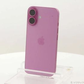ソフマップ 〔中古品〕 iPhone16 256GB ピンク MYDY3J／A SIMフリー【198】