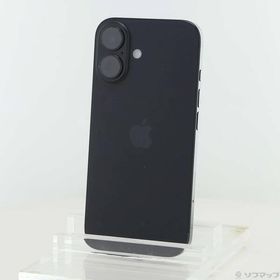〔中古〕Apple(アップル) iPhone16 512GB ブラック MYE23J／A SIMフリー〔349-ud〕