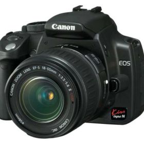 【中古】Canon キヤノン EOS Kiss Digital N レンズキット ブラック