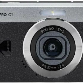 【中古】KODAK Pixpro C1 超コンパクトデジタルカメラ| 13MP BSI CMOS、4倍ズーム、2.8インチLCDスクリーン、LEDフラッシュ、内蔵バッテリー ブラック