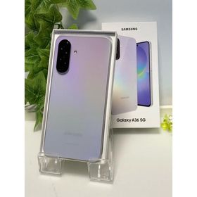新品同様品 Galaxy A36 5G SC-54F SIMフリー docomo [オーサム ラベンダー] 一括購入 判定〇【送料無料】 A9532