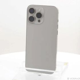 ソフマップ 〔中古品〕 iPhone16 Pro Max 512GB ナチュラルチタニウム MYWP3J／A SIMフリー【258】