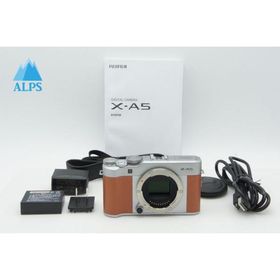 美品 FUJIFILM フジフィルム X-A5 ボディ ミラーレス一眼カメラ ブラウン 260320an【アルプスカメラ】
