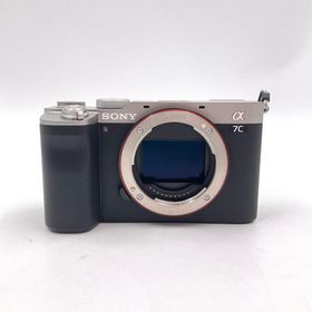 【全額返金保証】【最速発送】Sony デジタル一眼 α7C ボディ シルバー 美品 動作確認済