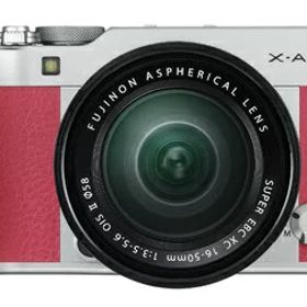 【中古】 FUJIFILM ミラーレス一眼 X-A3 レンズキット ピンク X-A3LK-XC-P