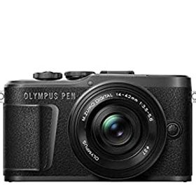【中古】OLYMPUS ミラーレス一眼カメラ PEN E-PL10 14-42mm EZレンズキット ブラック