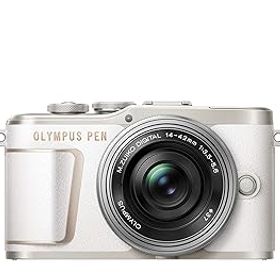 【中古】［非常に良い］OLYMPUS ミラーレス一眼カメラ PEN E-PL10 14-42mm EZレンズキット ホワイト