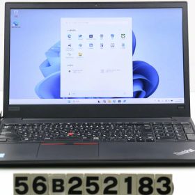 Lenovo ThinkPad E580 Core i5 8250U 1.6GHz/8GB/256GB(SSD)/15.6W/FHD(1920x1080)/Win11 画面キズあり【中古】【20260226】