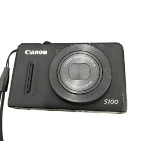 118011 動作未確認 canon キャノン デジタルカメラ PowerShot S100 PC1675 ブラック