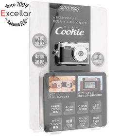 SIGHTRON ミニデジタルトイカメラ Cookie NOA0002 ブラック(コンパクトデジタルカメラ)