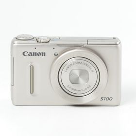 キヤノン(Canon)のCanon デジタルカメラ PowerShot S100 シルバー PSS100(SL) 1210万画素 広角24mm 光学5倍ズーム 3.0型TFT液晶カラーモニター #14245(コンパクトデジタルカメラ)