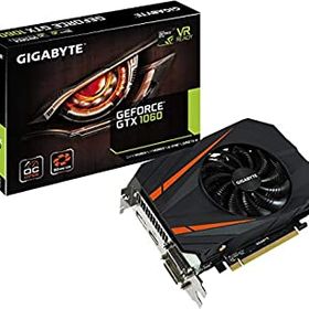 【中古】 Gigabyte GeForce GTX 1060 Mini ITX OC 6GB GDDR5 グラフィックスカード (GV-N1060IXOC-6GD)