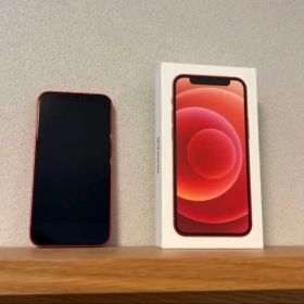 Apple iPhone 12 赤色 本体 充電ケーブル付き