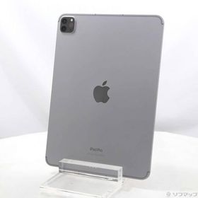 〔中古〕Apple(アップル) iPad Pro 11インチ 第4世代 512GB スペースグレイ MNYG3J／A SIMフリー〔348-ud〕