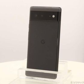 〔中古〕GOOGLE(グーグル) Google Pixel 6 256GB ストーミーブラック GR1YH SIMフリー〔262-ud〕