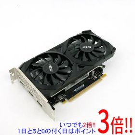 【1日と5.0のつく日、18日はポイント3倍！】【中古】MSI グラボ GeForce RTX 3050 VENTUS 2X E 6G OC PCIExp 6GB