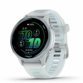 Forerunner265後継モデル GARMIN(ガーミン) GPSランニングウォッチ Forerunner 570 42mm White/Cloud 最大約10日間の長時間バッテリー 超軽量 色鮮やかなAMOLED大画面ディスプレイ 80種類以上の