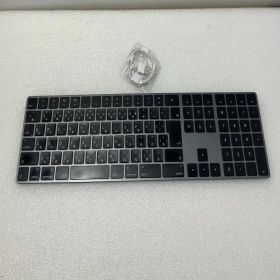 【中古品】Apple(アップル) Magic Keyboard テンキー付き スペースグレ A1843 日本語 JIS