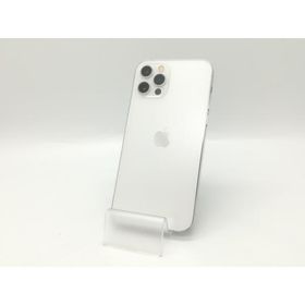 【中古】Apple au 【SIMロック解除済み】 iPhone 12 Pro 128GB シルバー MGM63J/A【福岡天神】保証期間１ヶ月【ランクC】