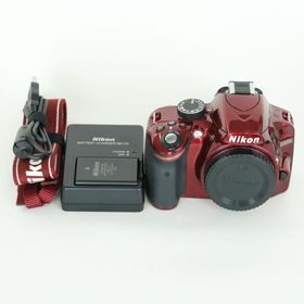 [良品 | シャッター数2,070回] Nikon D3200ボディ レッド | ニコンFマウント