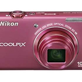 【中古】Nikon デジタルカメラ COOLPIX (クールピクス) S6200 チェリーピンク S6200PK