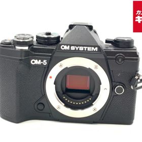 【中古】 【良品】 OM SYSTEM OM-5 ボディ ブラック 【ミラーレス一眼】 【6ヶ月保証】