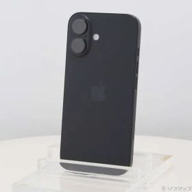 ソフマップ 〔中古品〕 iPhone16 128GB ブラック MYDQ3J／A SIMフリー【349】