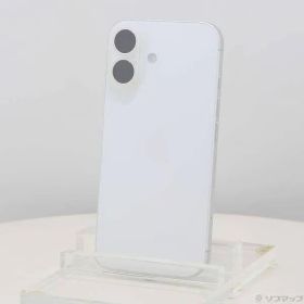 ソフマップ 〔中古品〕 iPhone16 128GB ホワイト MYDR3J／A SIMフリー【305】