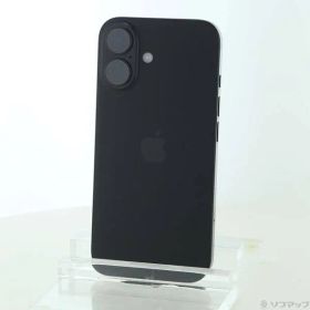 ソフマップ 〔中古品〕 iPhone16 128GB ブラック MYDQ3J／A SIMフリー【352】