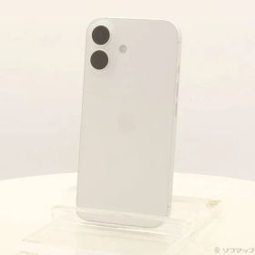 ソフマップ 〔中古品〕 iPhone16 256GB ホワイト MYDX3J／A SIMフリー【305】