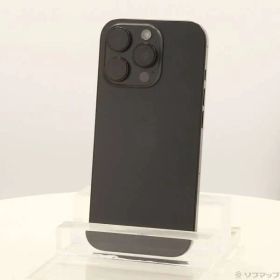 ソフマップ 〔中古品〕 iPhone16 Pro 128GB ブラックチタニウム MYMV3J／A SIMフリー【352】
