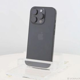 ソフマップ 〔中古品〕 iPhone16 Pro 128GB ブラックチタニウム MYMV3J／A SIMフリー【349】