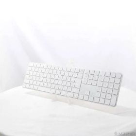 ソフマップ 〔展示品〕 Appleシリコン搭載Macモデル用 Touch ID搭載 Magic Keyboard (テンキー付き) 日本語 ホワイトキー MXK73J／A【377】