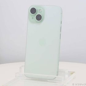 【週末限定値下げ中】美品✨ iPhone15 256GB SIMフリー グリーン ムスビー｜iPhone 15 グリーン 256GB 国内SIMフリー 送料無料