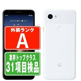 Google Pixel3a Clearly White SIMフリー ソフトバンク 中古 スマホ 本体 美品 7日間返品OK あすつく gp3asbw8mtm