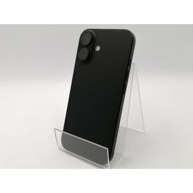 【中古】Apple 国内版 【SIMフリー】 iPhone 16 128GB ブラック MYDQ3J/A【ECセンター】保証期間１ヶ月【ランクB】