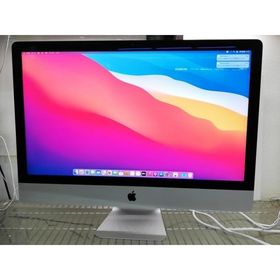 【中古】Apple iMac 27インチ CTO (Early 2019) Core i5(3.0G)/16G/1T(Fusion)/Radeon Pro 570X【千葉】保証期間１ヶ月【ランクB】