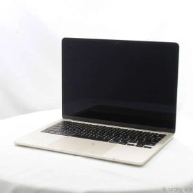 ソフマップ 〔中古品〕 MacBook Air 13.6-inch Mid-2022 MLY13J／A Apple M2 8コアCPU_8コアGPU 8GB SSD256GB スターライト 〔macOS v26.3.2〕【258】
