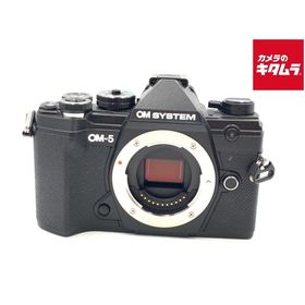 【中古】 【良品】 OM SYSTEM OM-5 ボディ ブラック