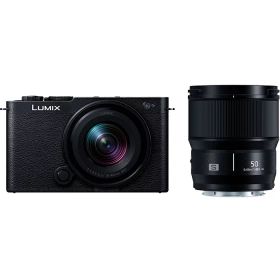 《新品》Panasonic (パナソニック) LUMIX S9 ダブルレンズキット DC-S9W-K ジェットブラック[ ミラーレス一眼カメラ | デジタル一眼カメラ | デジタルカメラ ] 【KK9N0D18P】