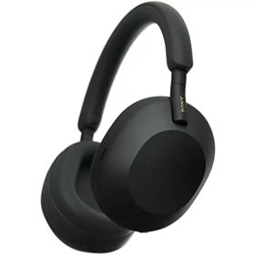 【中古】ソニー ワイヤレスノイズキャンセリングステレオヘッドホン WH-1000XM5:ノイキャン性能向上/ Alexa搭載/通話性能向上/ソフトフィットレザーによる高い遮音性/ブラック WH1000XM5 BM