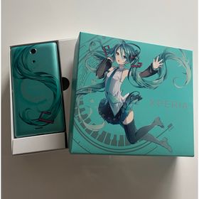 エクスペリア(Xperia)のXperia feat. HATSUNE MIKU SO-04E 初音ミク(スマートフォン本体)