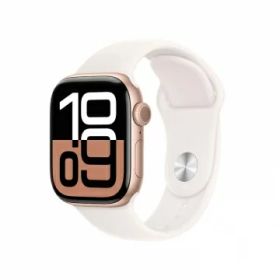 【未使用】Apple Apple Watch Series10 42mm Cellular ローズゴールドアルミニウムケース/ライトブラッシュスポーツバンド (S/M) MWX93J/A【鹿児島中町】保証期間3ヶ月