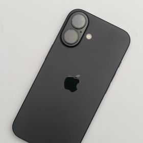 【中古C】iPhone 16 128GB ブラック バッテリー【91%】 SIMフリー 白ロム