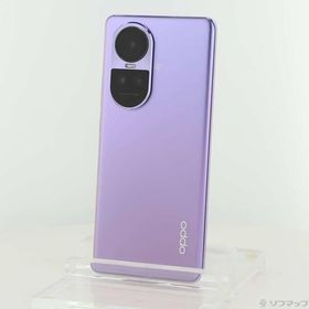 〔中古〕OPPO(オッポ) OPPO Reno10 Pro 5G 256GB グロッシーパープル CPH2541PL SIMフリー〔258-ud〕